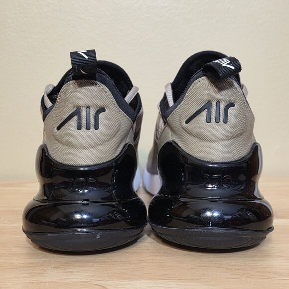 Nike Air Max 270 Khaki Black White Shoes FQ8830-247 Men\'s Size 9.5